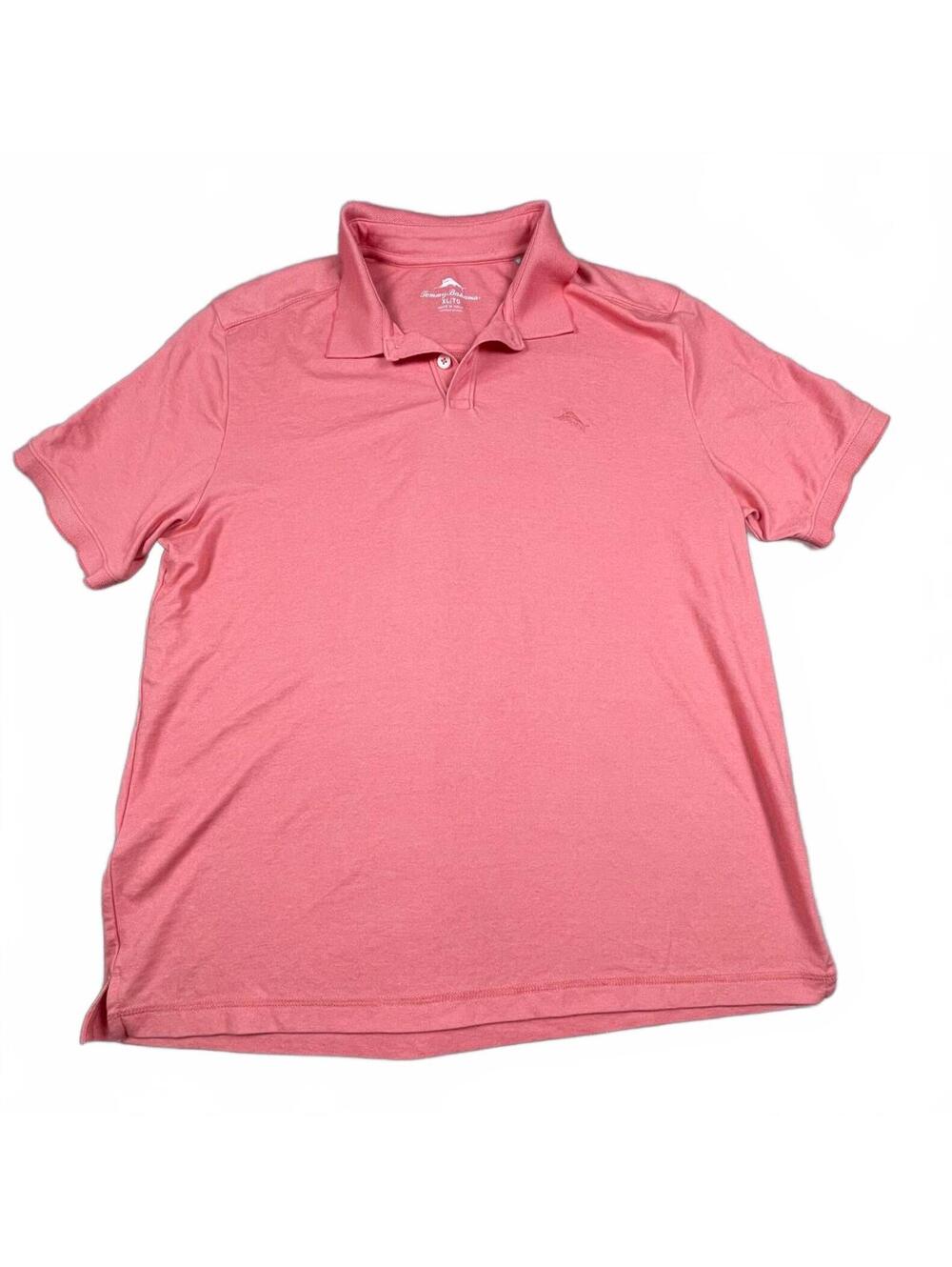 Tommy Bahama Men's Polo Shirt XL Salmon
